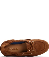 Sperry Women's Slim Sail Suede Boat Shoes