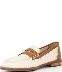 Sperry Women's Striped Seaport Penny Loafers