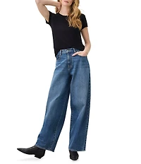 Splendid Abbie Crew Neck Short Sleeve T-Shirt