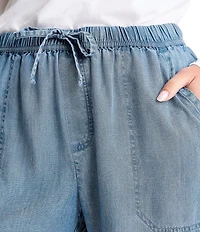 Splendid Adele Chambray Wide Leg Pants