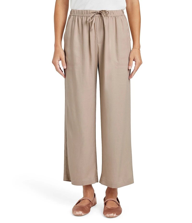 Splendid Adele Chambray Wide Leg Pants