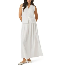 Splendid Adele Gauze Maxi A-Line Skirt