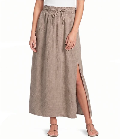 Splendid Adele Gauze Maxi A-Line Skirt