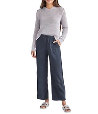 Splendid Angie Cropped Wide Leg Pants