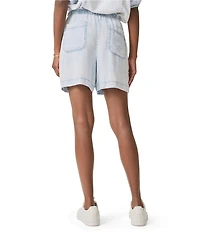 Splendid Angie Indigo Drawstring Shorts