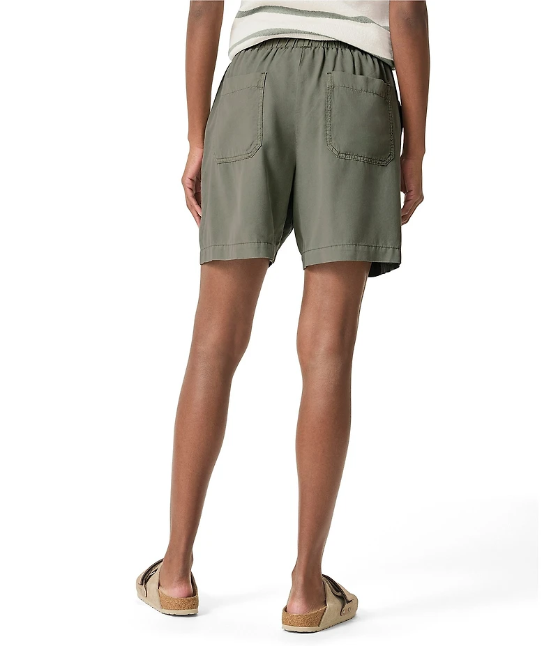 Splendid Angie Knit Mid Rise Boxer Shorts