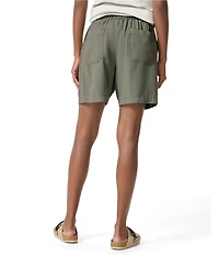 Splendid Angie Knit Mid Rise Boxer Shorts