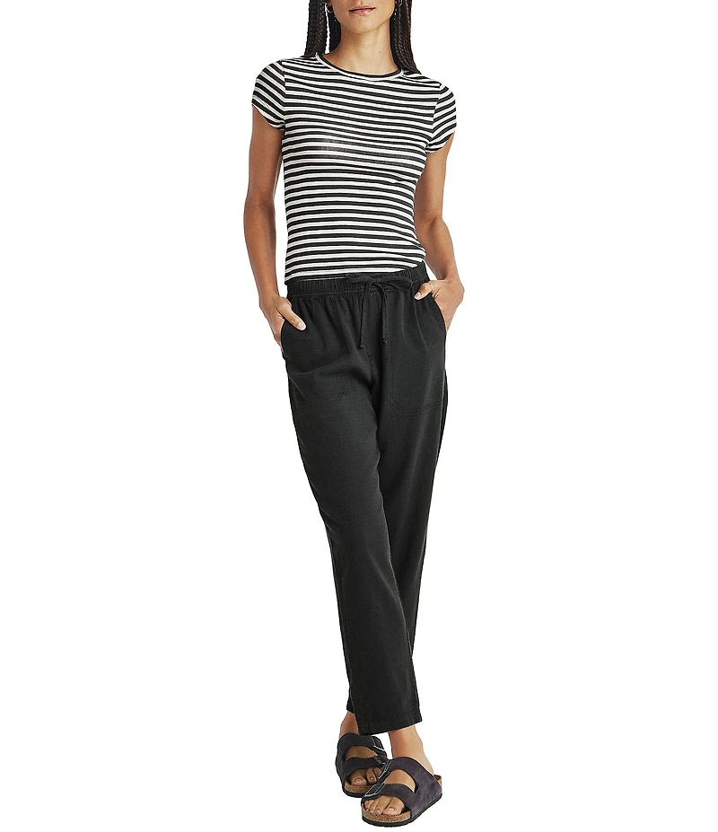 Splendid Angie Straight Leg Drawstring Pants