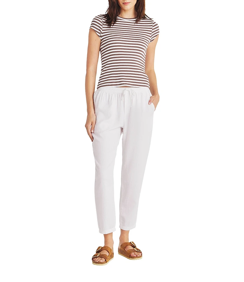 Splendid Angie Straight Leg Drawstring Pants