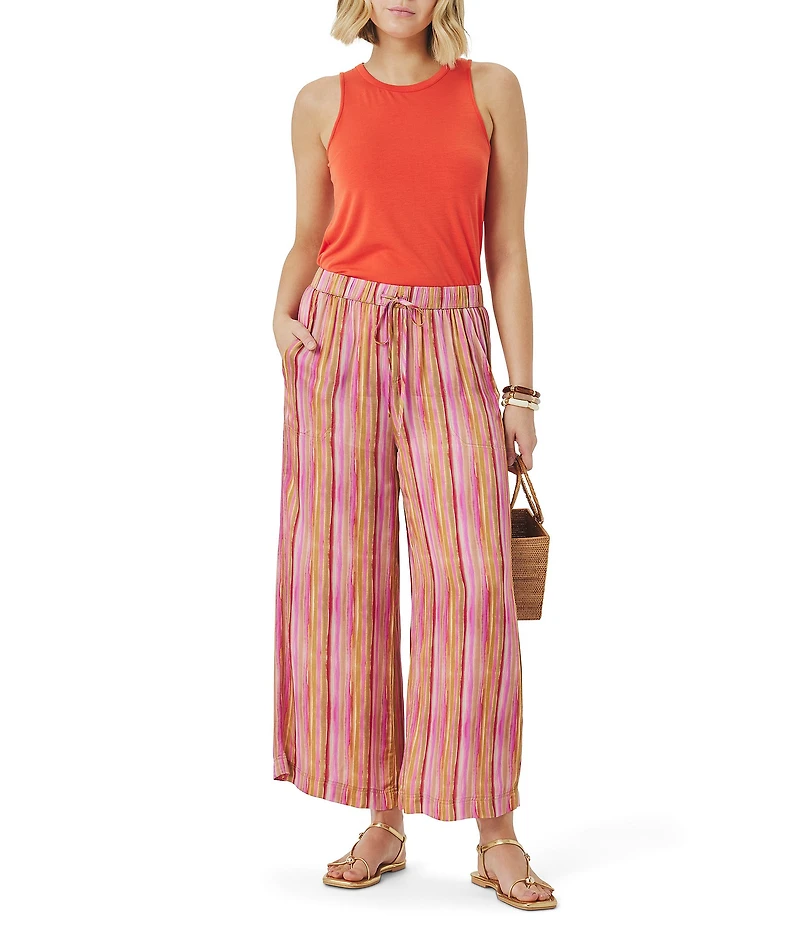 Splendid Angie Stripe Palazzo Coordinating Pant