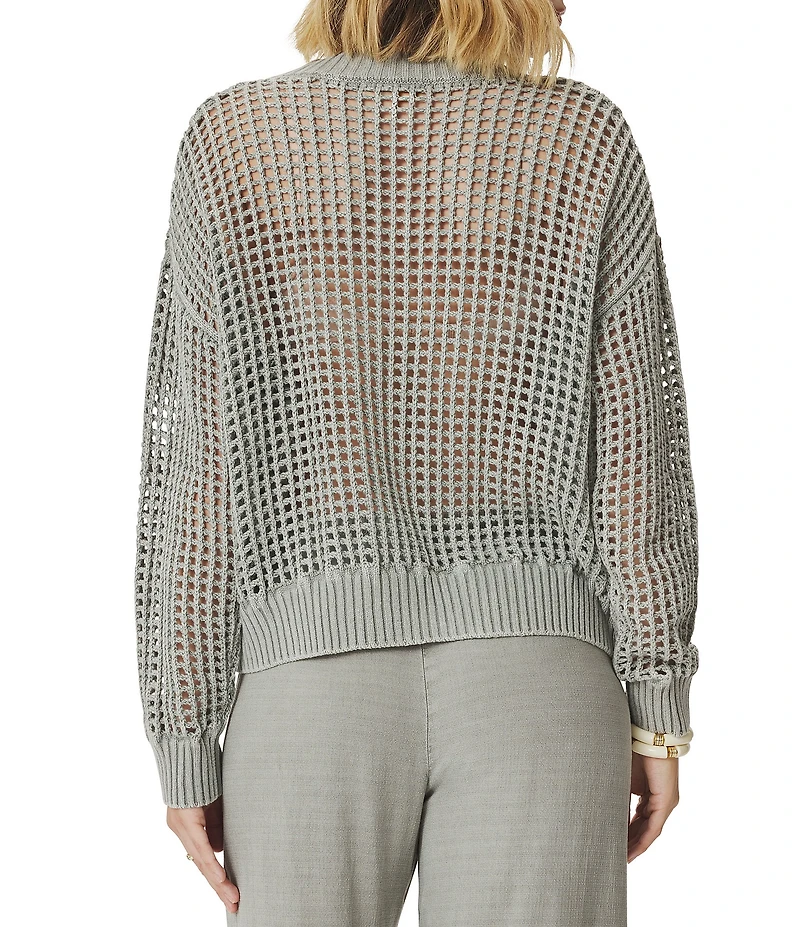 Splendid Camellia V-Neck Long Sleeve Cardigan