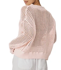 Splendid Camellia V-Neck Long Sleeve Cardigan