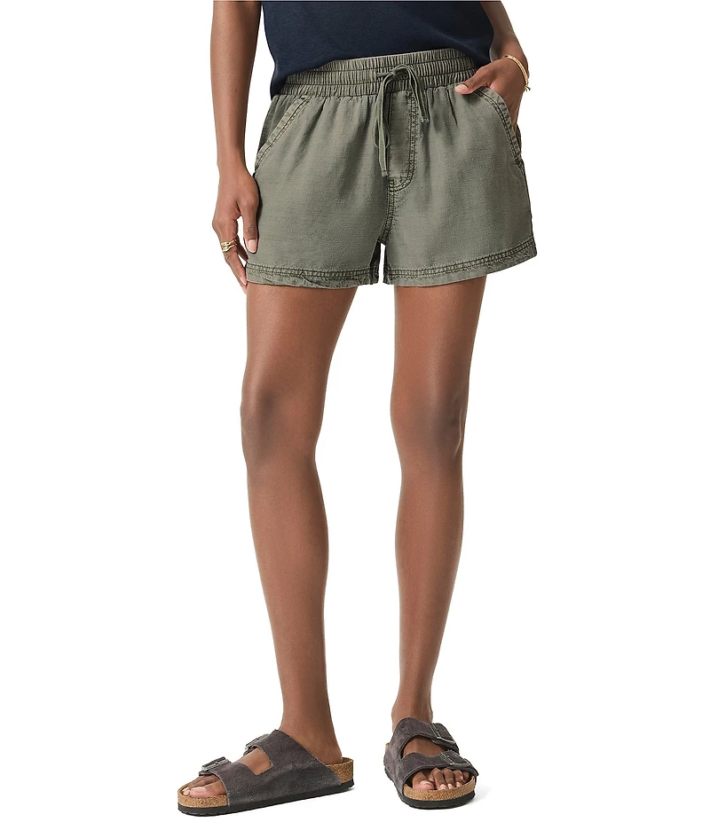 Splendid Campside Knit Mid Rise Lounge Shorts