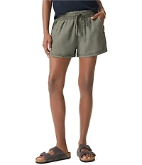 Splendid Campside Knit Mid Rise Lounge Shorts