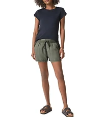 Splendid Campside Knit Mid Rise Lounge Shorts
