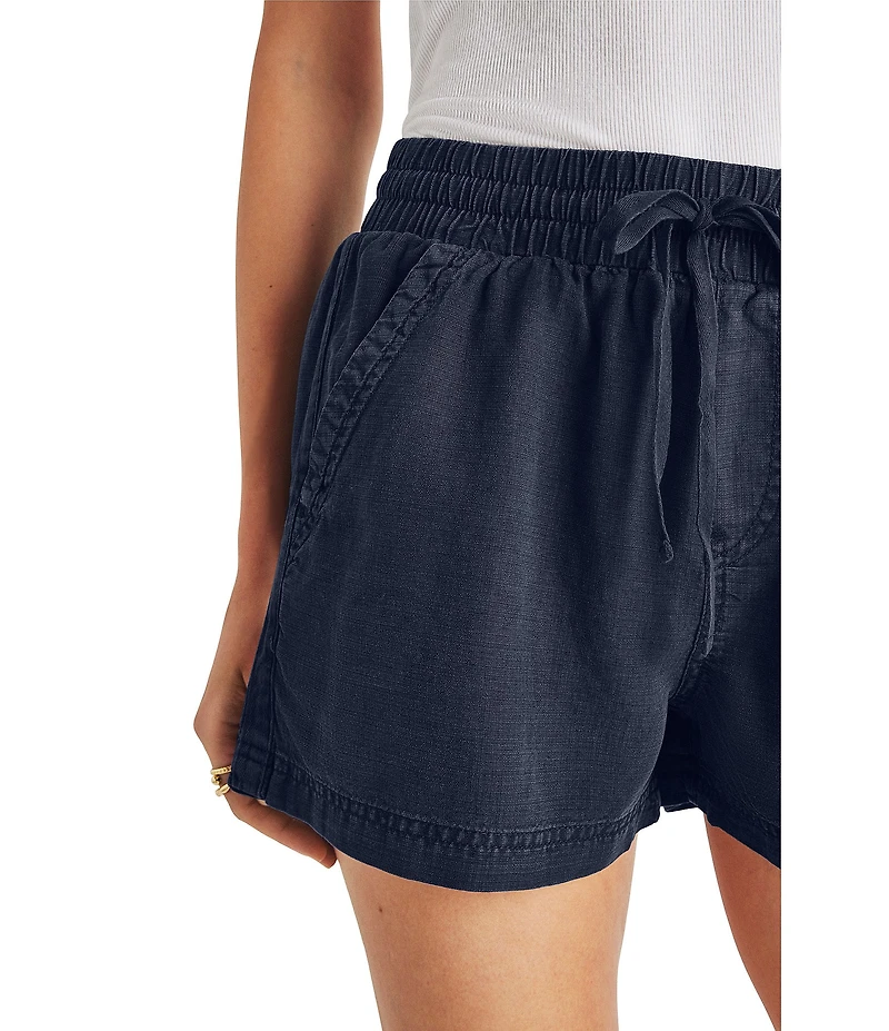 Splendid Campside Knit Mid Rise Lounge Shorts