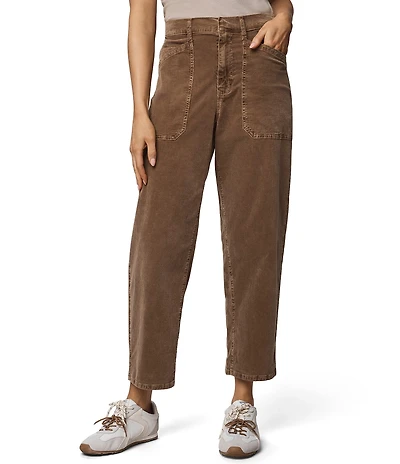 Splendid Carissa Corduroy High Rise Straight Leg Ankle Pants