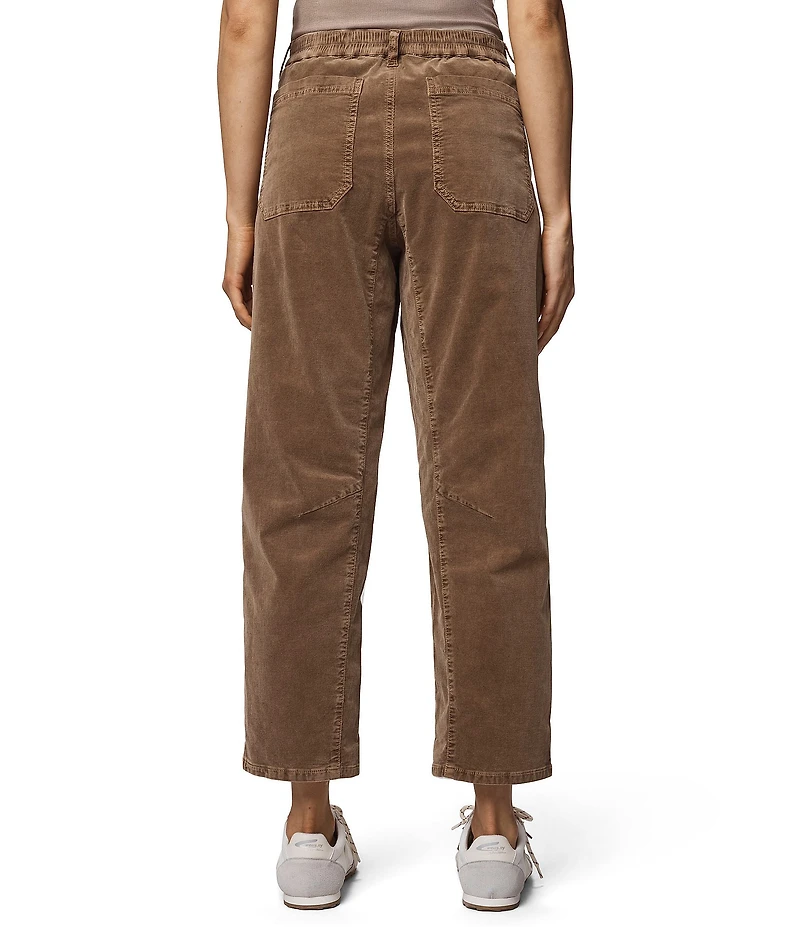 Splendid Carissa Corduroy High Rise Straight Leg Ankle Pants