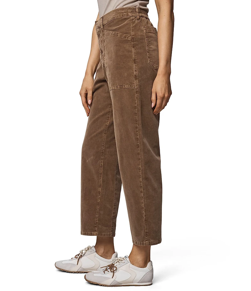 Splendid Carissa Corduroy High Rise Straight Leg Ankle Pants