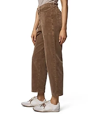 Splendid Carissa Corduroy High Rise Straight Leg Ankle Pants