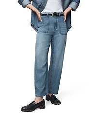 Splendid Carissa Indigo Mid Rise Straight Leg Ankle Jeans