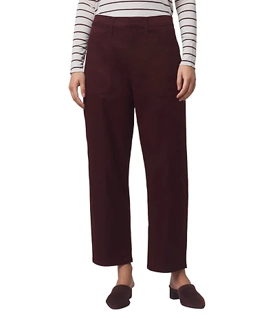 Splendid Carissa Mid Rise Straight Leg Ankle Pants