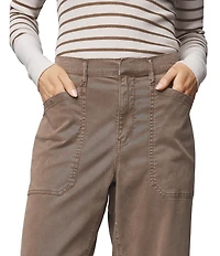 Splendid Carissa Mid Rise Straight Leg Ankle Pants