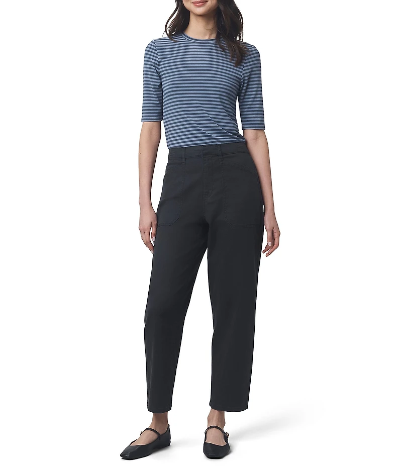 Splendid Carissa Mid Rise Straight Leg Ankle Pants