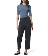 Splendid Carissa Mid Rise Straight Leg Ankle Pants
