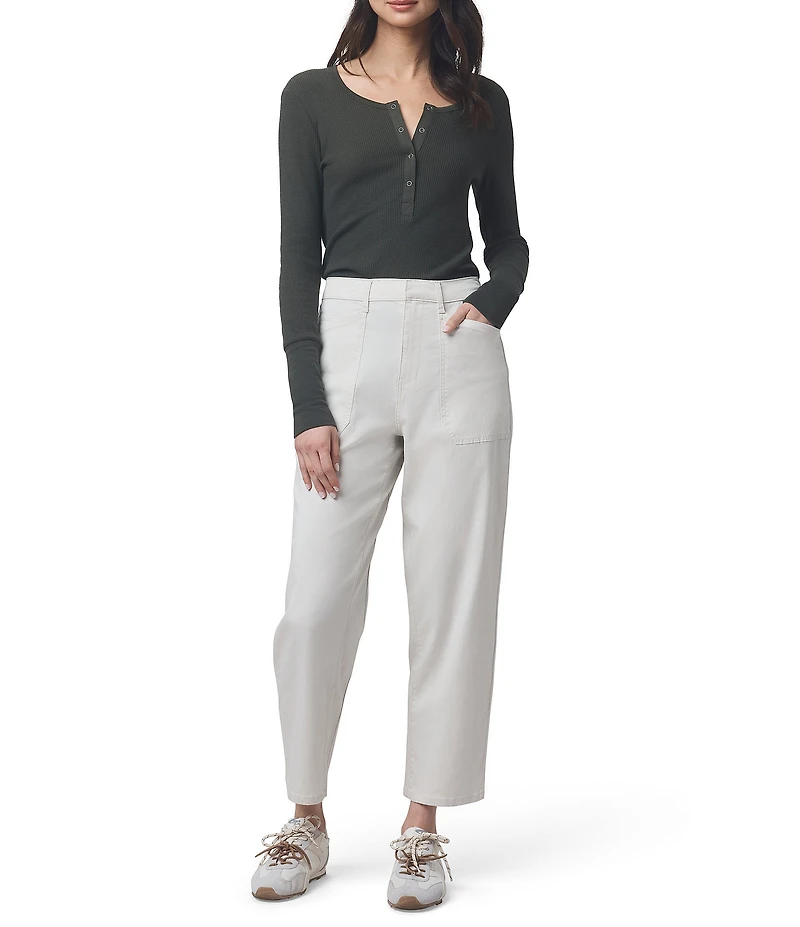 Splendid Carissa Mid Rise Straight Leg Ankle Pants