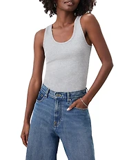 Splendid Classic Scoop Neck Tank Top