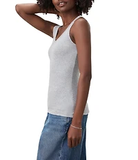 Splendid Classic Scoop Neck Tank Top