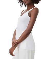 Splendid Classic Scoop Neck Tank Top