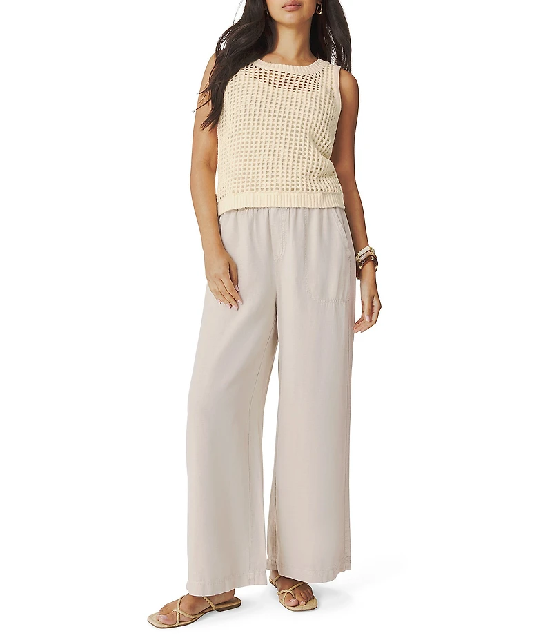 Splendid Cotton Blend Camellia Sweater Tank