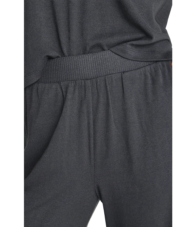 Splendid Cropped Pull-On Brooke Pants