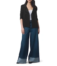 Splendid Diana French Terry Notch Collar Long Sleeve Blazer