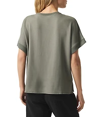 Splendid Eco Super Soft Knit Crew Neck Short Sleeve Tee