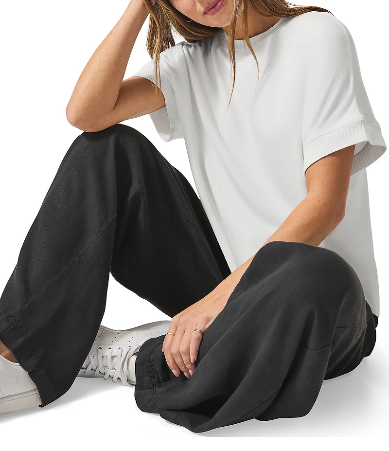 Splendid Eco Super Soft Knit Crew Neck Short Sleeve Tee