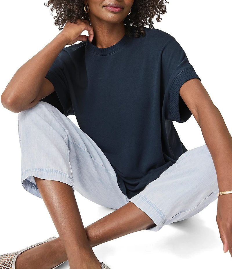 Splendid Eco Super Soft Knit Crew Neck Short Sleeve Tee