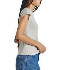 Splendid Faye Crew Neck Short Sleeve Tee