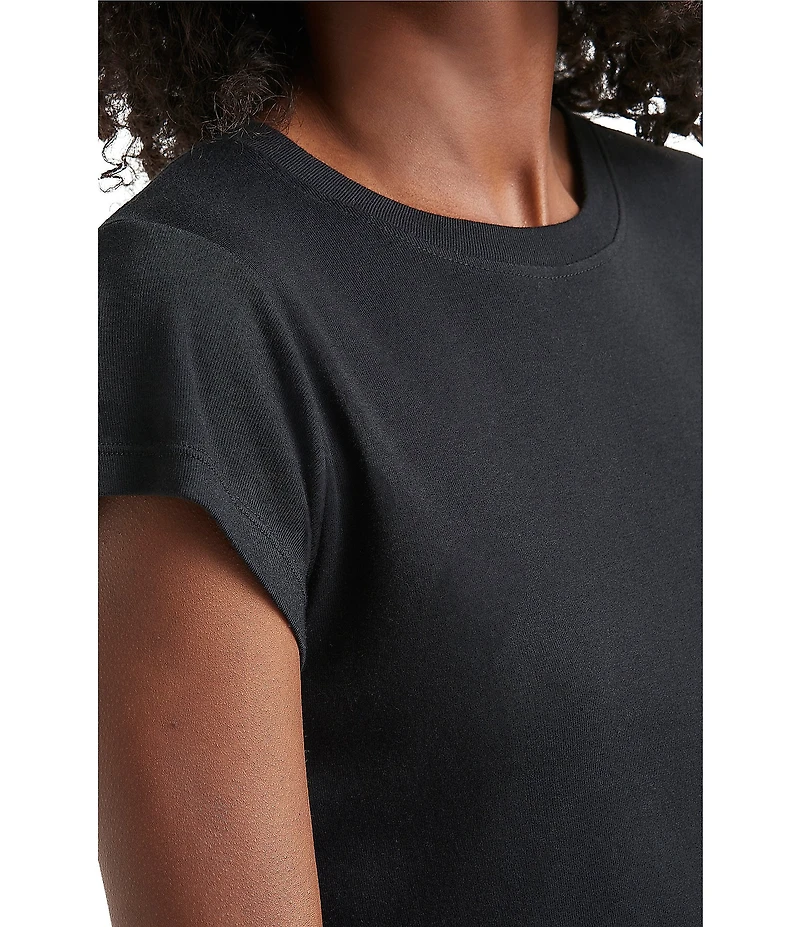 Splendid Faye Crew Neck Short Sleeve Tee