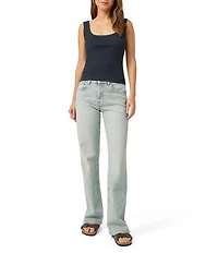 Splendid Faye Knit Scoop Neck Sleeveless Tank Top