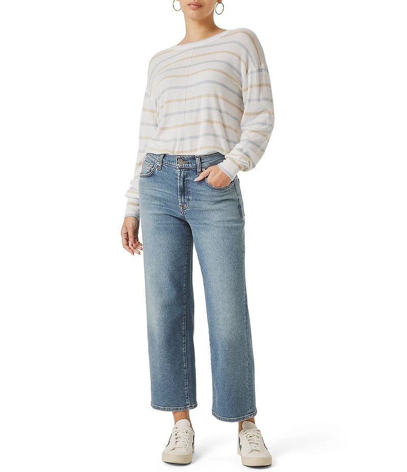 Splendid Finn Stripe Long Sleeve Top