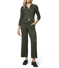 Splendid Georgie Cashmere Blend Knit Collar V-Neck Long Sleeve Cardigan
