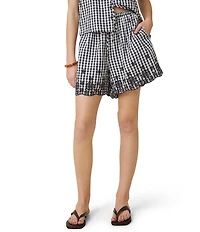 Splendid Gigi Gingham Shorts