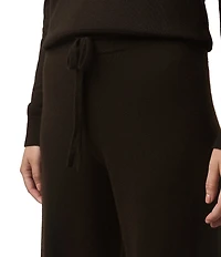 Splendid Hannah Coordinating Sweater Mid Rise Lounge Full Length Wide Leg Pants