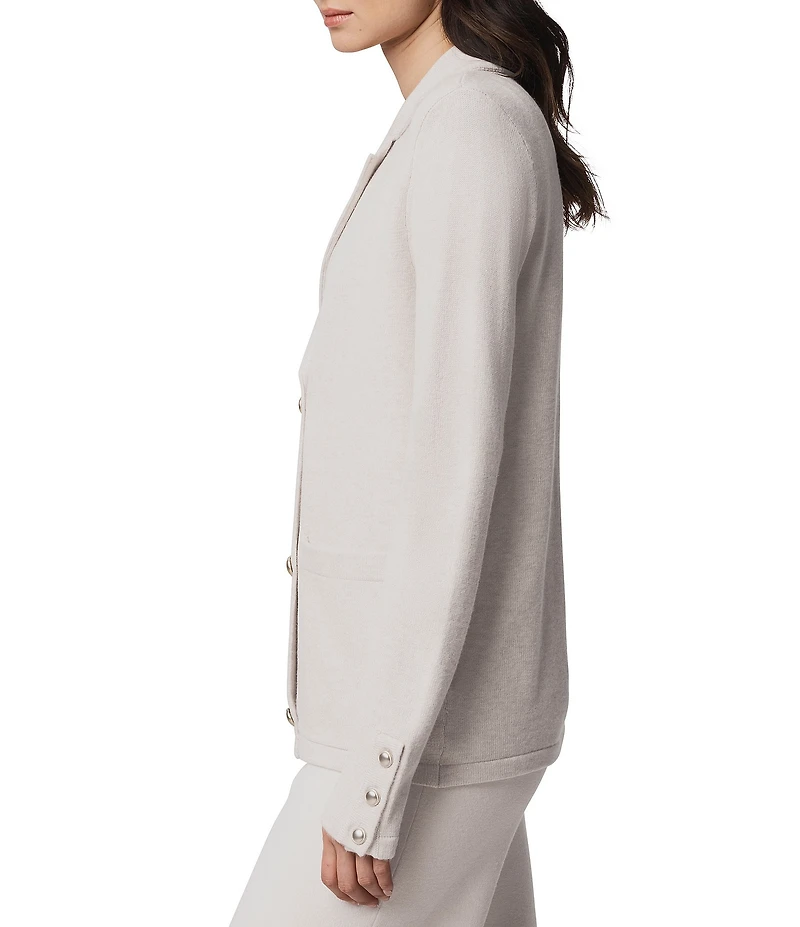 Splendid Hannah Knit Notch Collar Long Sleeve Sweater Blazer