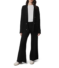 Splendid Hannah Knit Notch Collar Long Sleeve Sweater Blazer