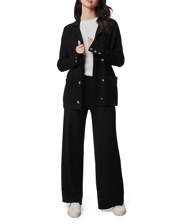 Splendid Hannah Sweater Mid Rise Lounge Full Length Wide Leg Pants