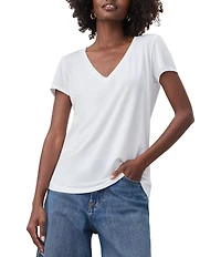 Splendid Kate V-Neck Short Sleeve Tee